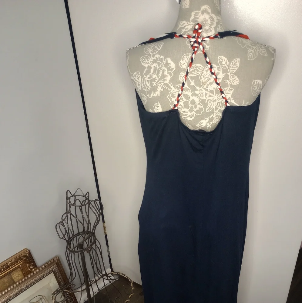 Venus Long Maxi With Rope Criss Cross Back - Picture 7 of 10